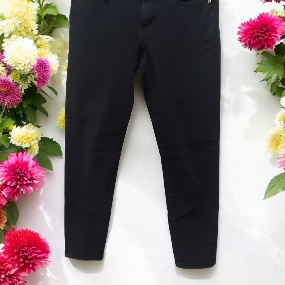 Banana Republic Black Ankle Cropped Jeans